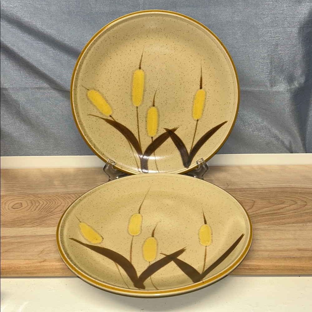 💕set of 2 dinner plate Premiere Japan CANYON KRAFT Meadowland P4052 10,75 inches